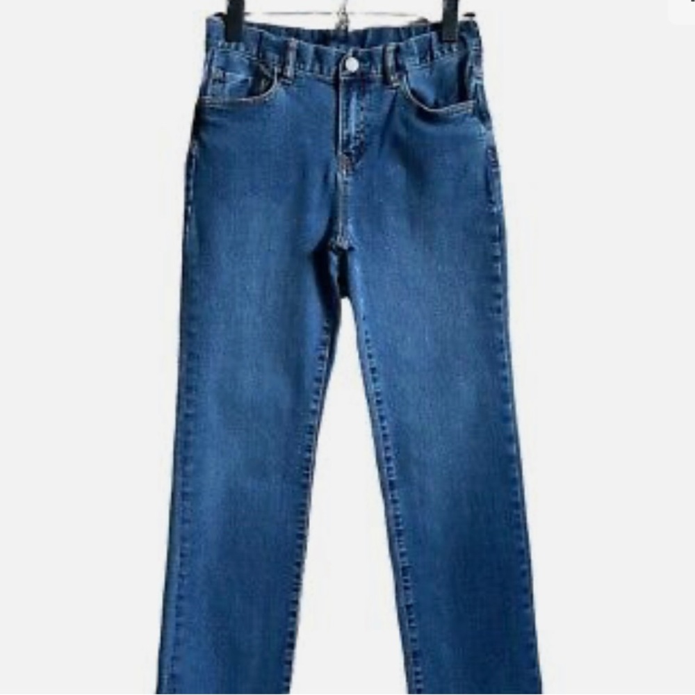 Gap kids jeans,  medium wash, straight leg, husky size 8